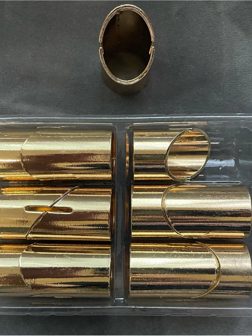 Gold Card Holders - 12 Pack